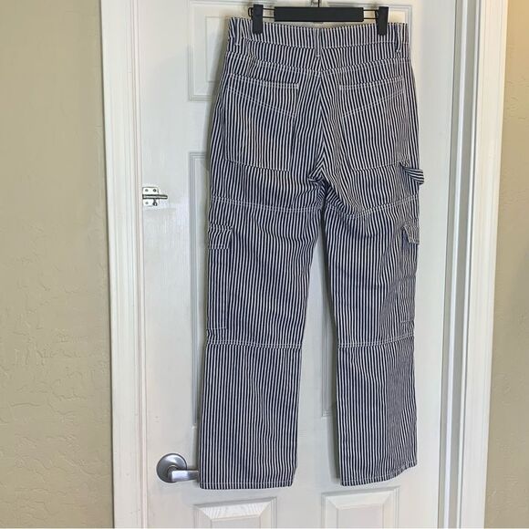 Edikted Stripe Out Cargo Pants Size Medium - Picture 10 of 10